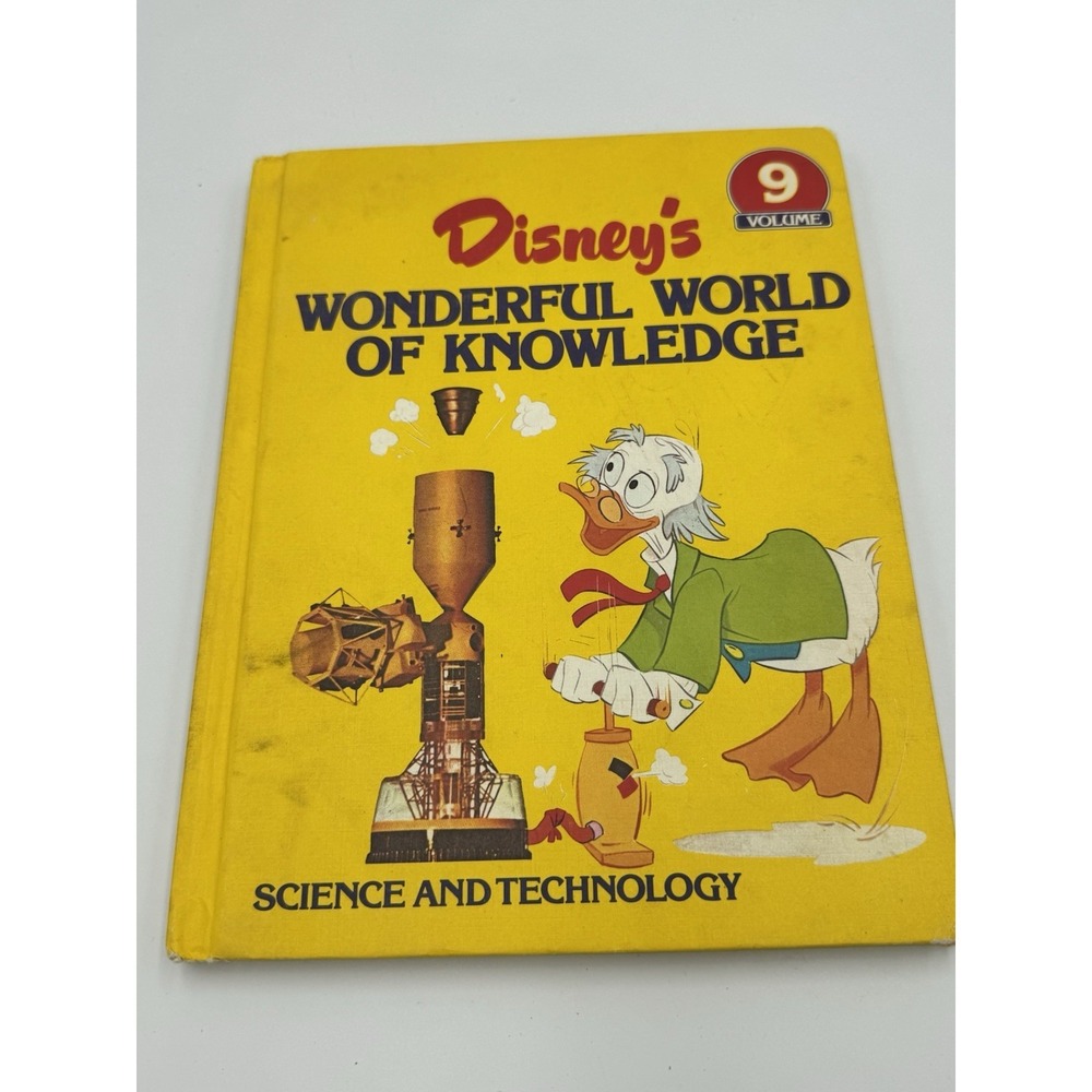 Disney Wonderful World of Knowledge Vol 9 Science & Technology‎ Scrooge McDuck